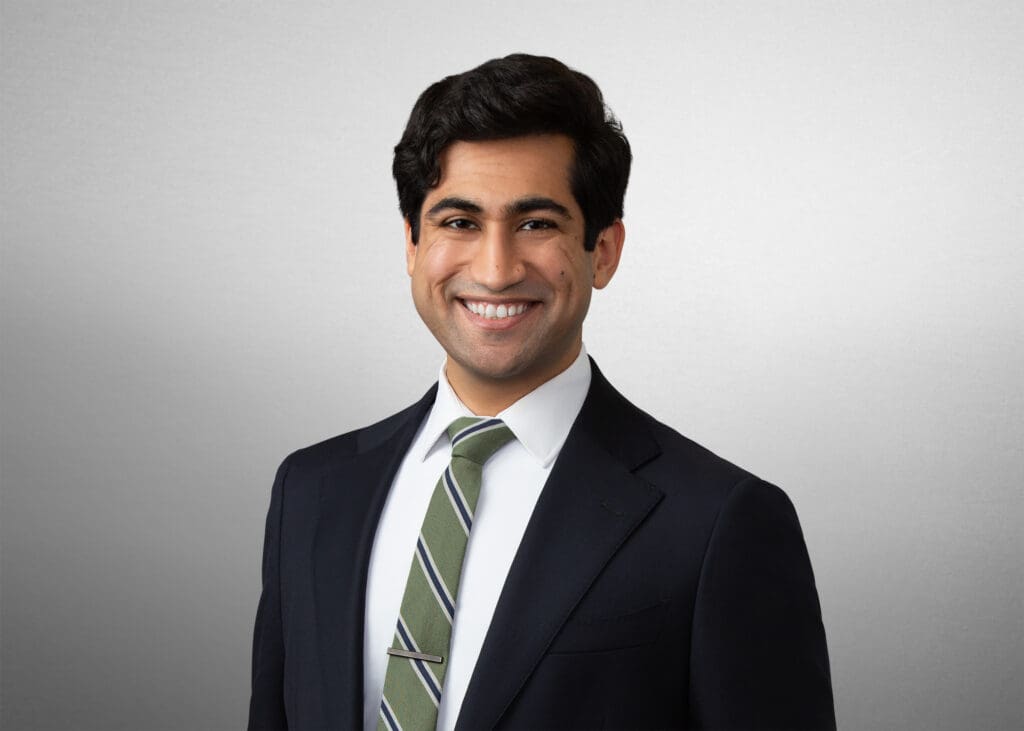 Shayan Baig, an Associate at Galloway Johnson Tompkins Burr & Smith