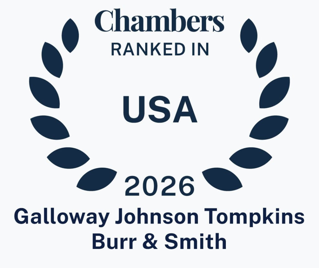 Galloway Johnson Tompkins Burr & Smith Chambers 2026 Ranking gray